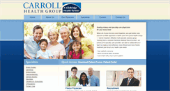 Desktop Screenshot of carrollhealthgroup.com